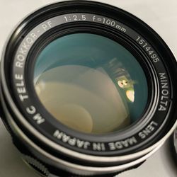 Minolta Rokkor-PF 100mm 2.5