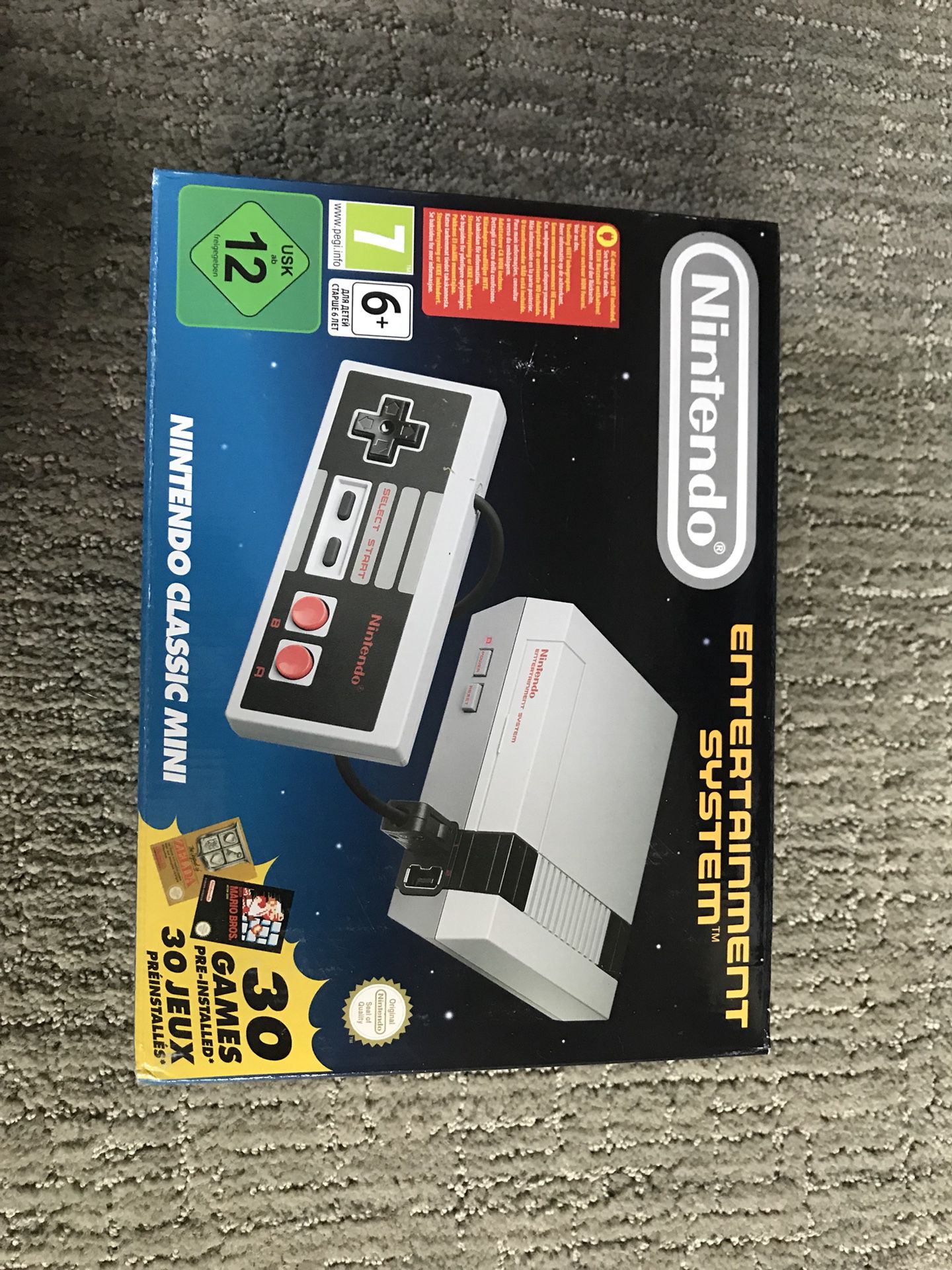 NES NINTENDO CLASSIC WITH GAMES NEW VERSION