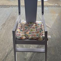 White Wooden High Chair