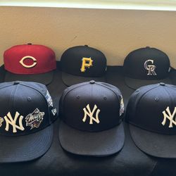New Era Fitted ALL SIZE 7 3/8 