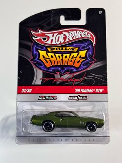 Chase signature Hot Wheels Phil's Garage '69 Pontiac GTO 31/39