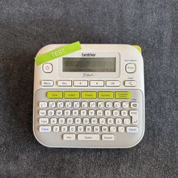 Brother P-Touch Label Printer With Green Film