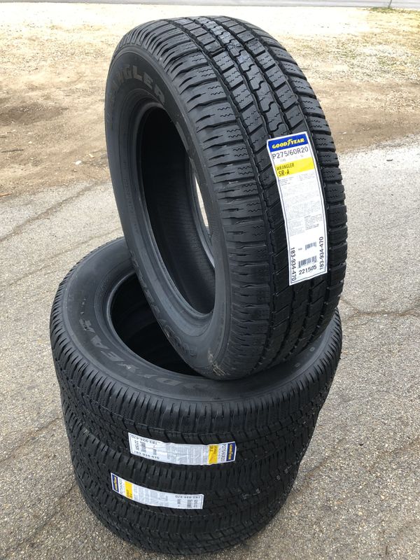New 275/55r20 Goodyear Wrangler Tires 275/55/20 Good year ...