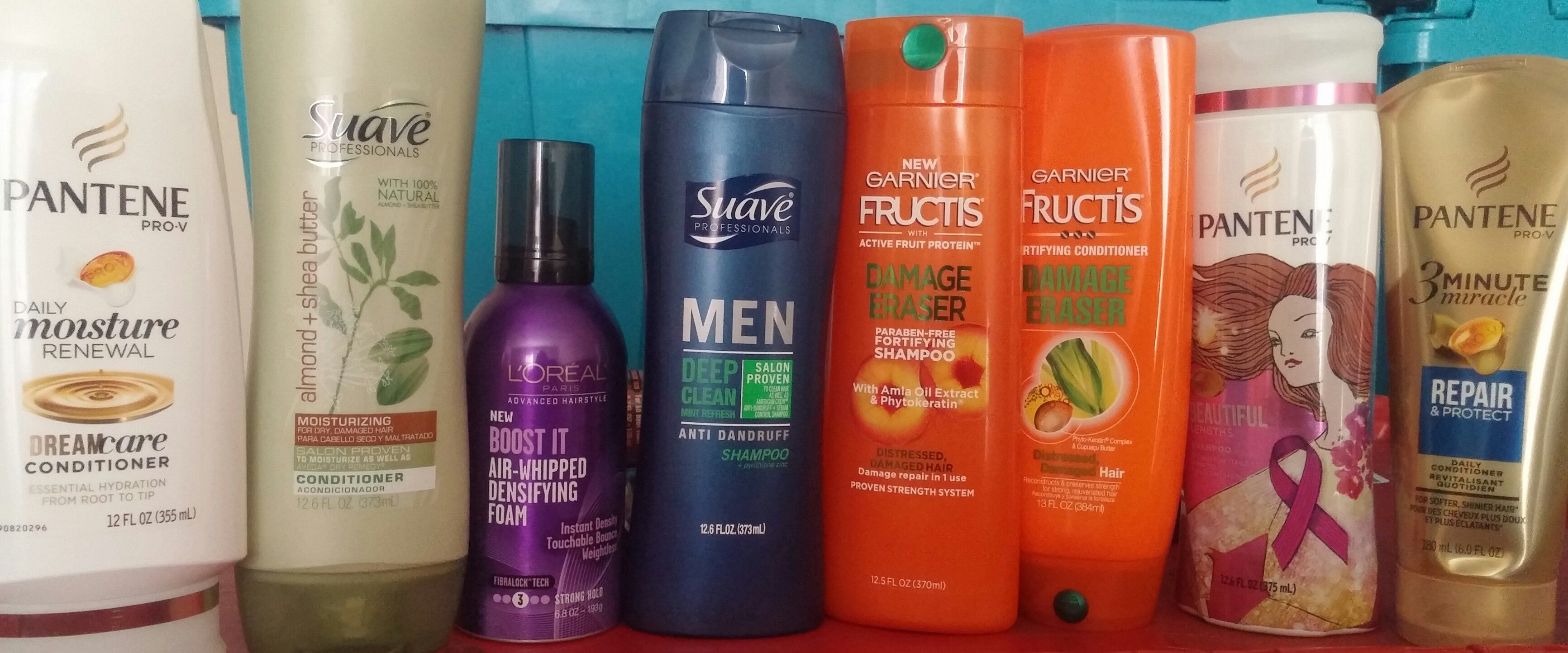 Garnier Fructis Shampoo and Conditioner