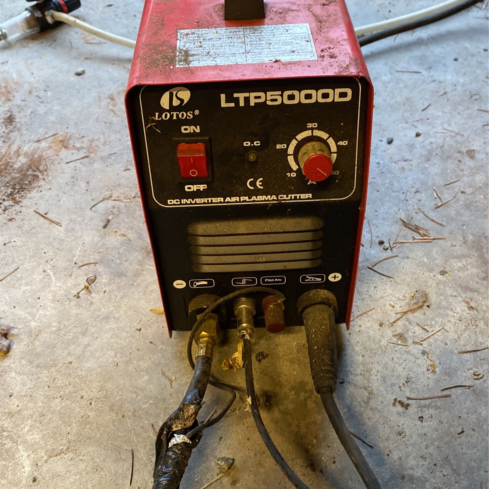 Lotos Ltp5000d 220v Plasma Cutter With Cords UNTESTED for Sale in