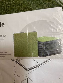Grass Deck Patio Interlocking Tiles