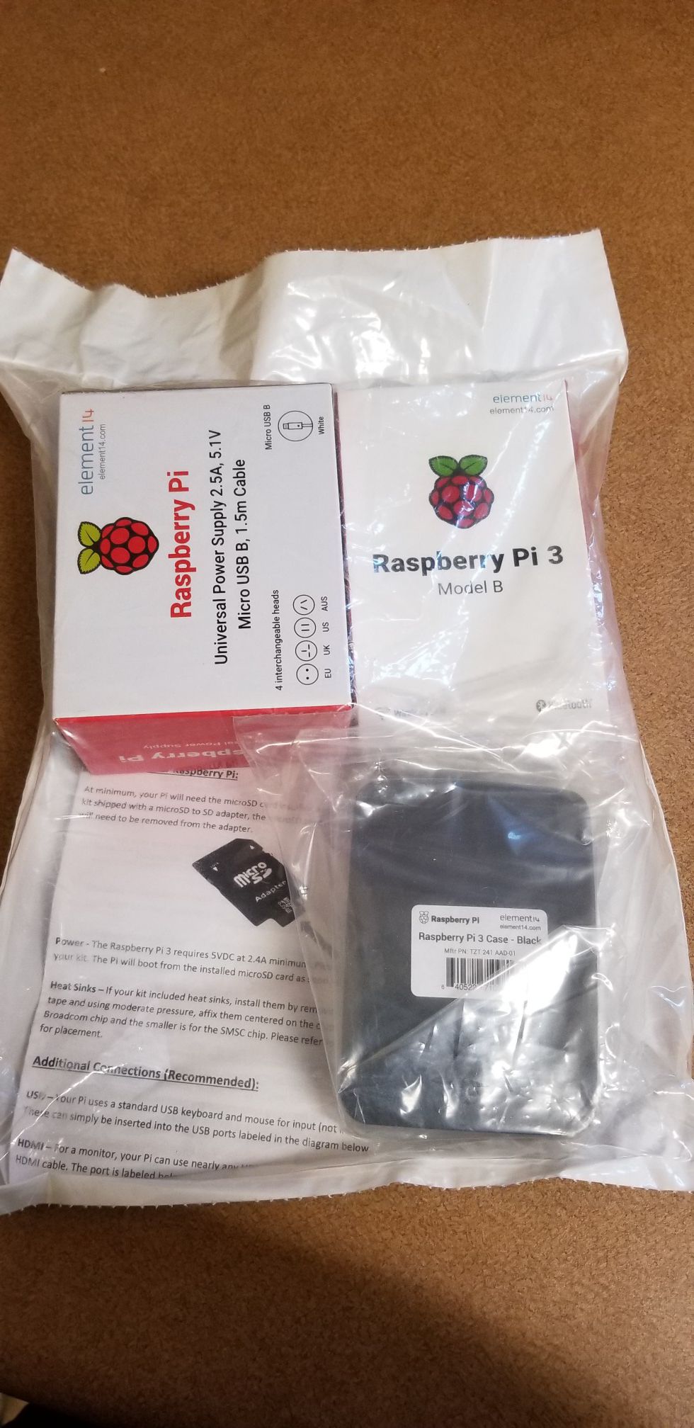 Raspberry Pi 3 Model B Kit