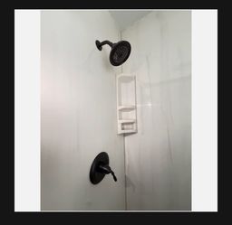 Oil Rubbed Bronze Shower Trim Kit, Single Handle w/ Showerhead