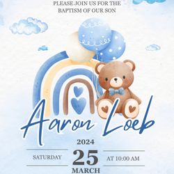 Any Theme/Event Digital Invitations