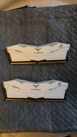 TEAMGROUP T-Force Delta RGB 32GB (2x16GB) DDR5 6000MHz CL30 RAM