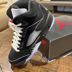 Jordan 5 Black Metallic