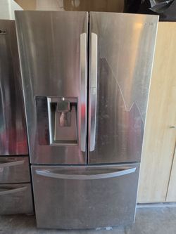 Free lg fridge not cooling.