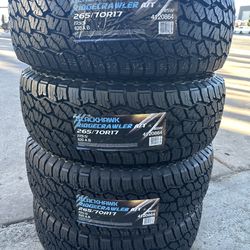 Blackhawk ridge crawler A/T 265/70R17