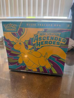 NEW Ascended Heroes Elite Trainer Box (slight tear)