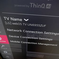 65 Inch LG Smart TV 