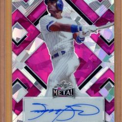 Autographed Sammy Sosa Card