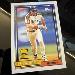 Jeff Bagwell Rookie Card Topps 