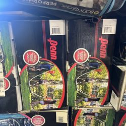 New Penn, portable tennis badminton net easy set up