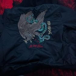 DGK Guerrero hooded bomber jacket