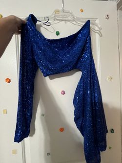 Windsor Sequin one shoulder Royal Blue Dress Medium for Sale in Simi  Valley, CA - OfferUp
