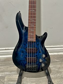 Schecter Omen Elite-5 Diamond Series 5-String Bass Blue Burst