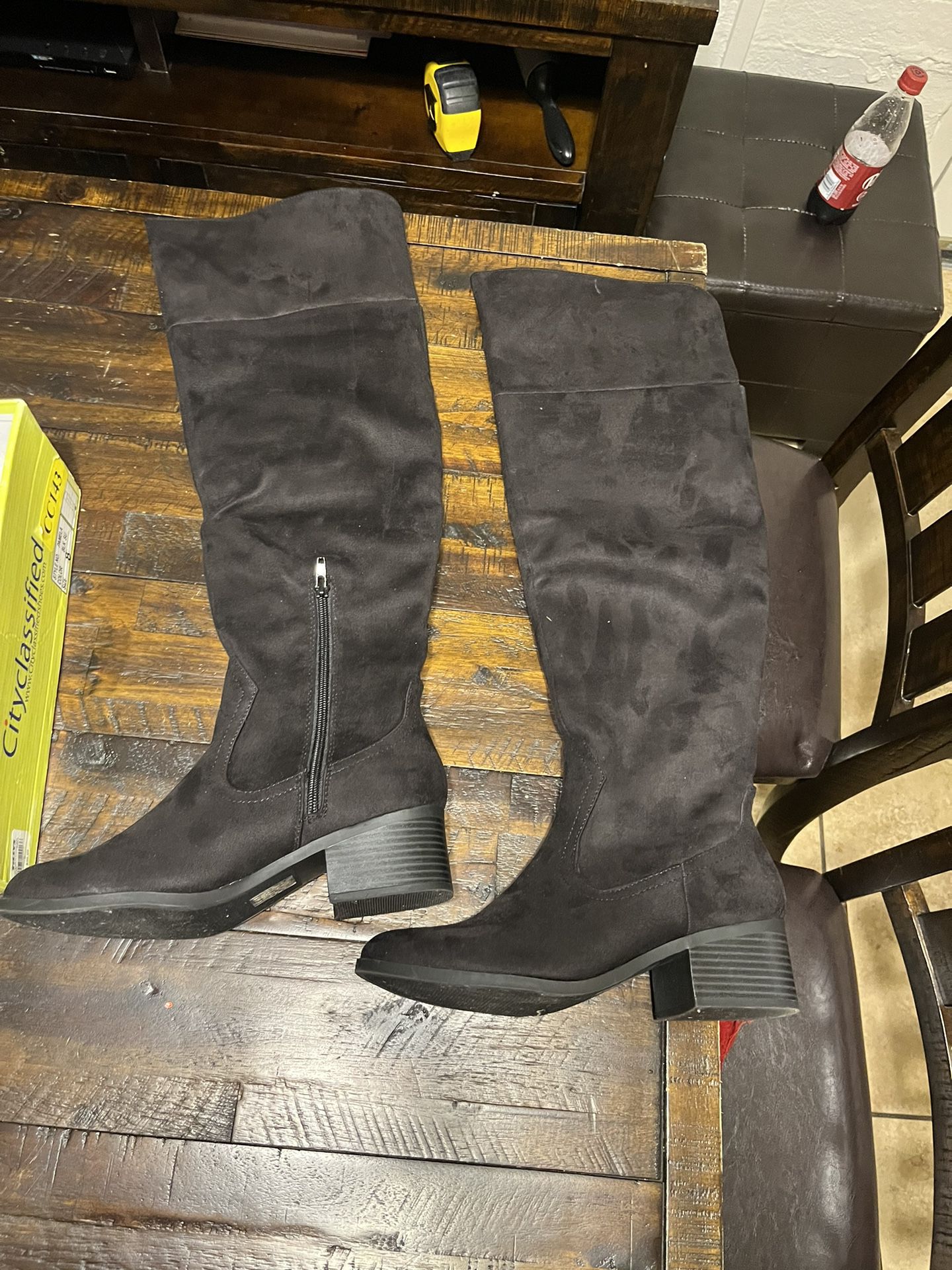 Women’s Knee High Black Boots
