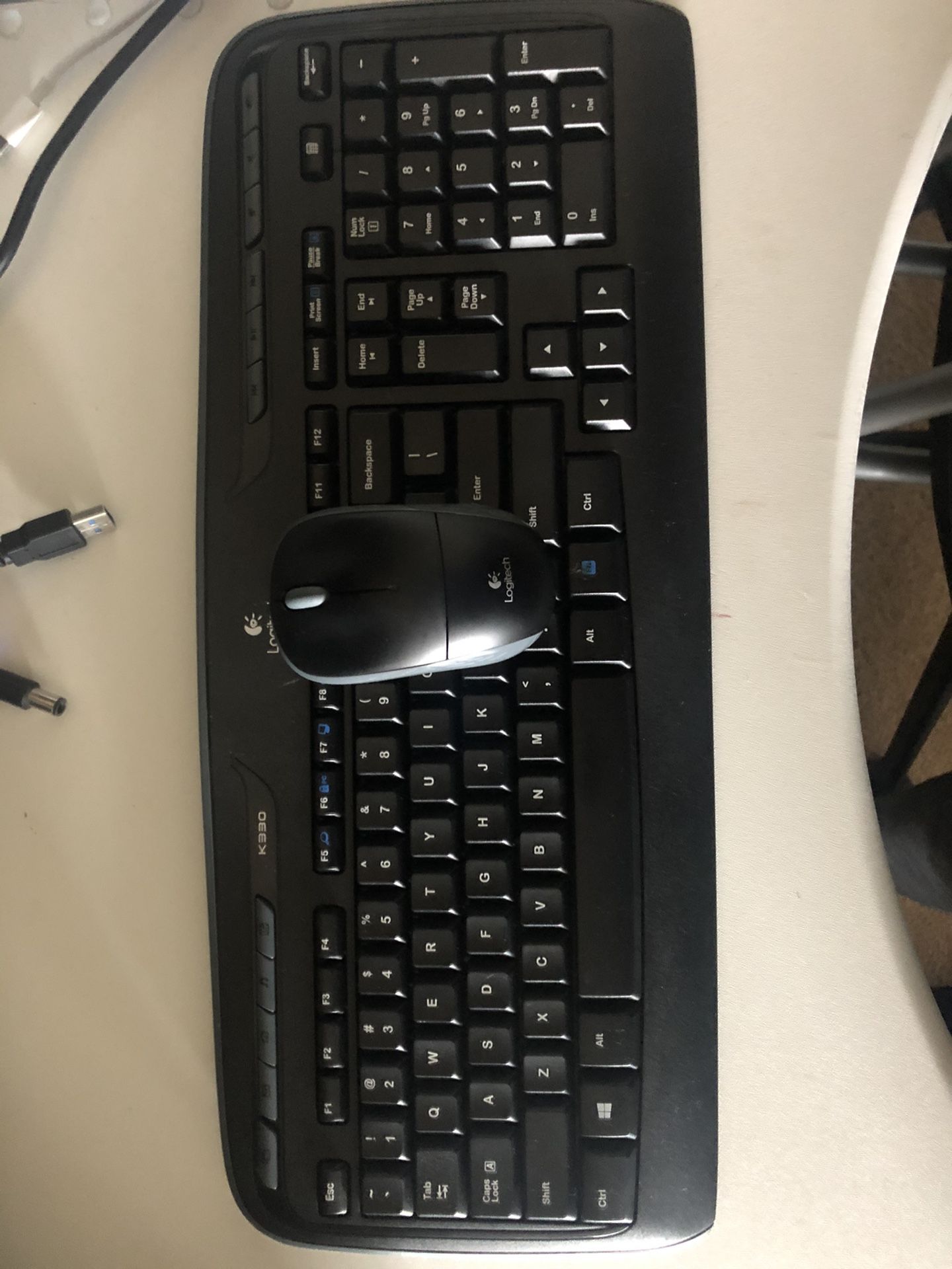 Logitech keyboard and mouse