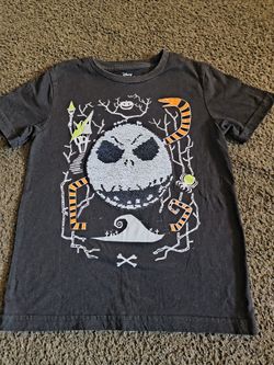 Boys Jack Skellington T-shirt Size Small