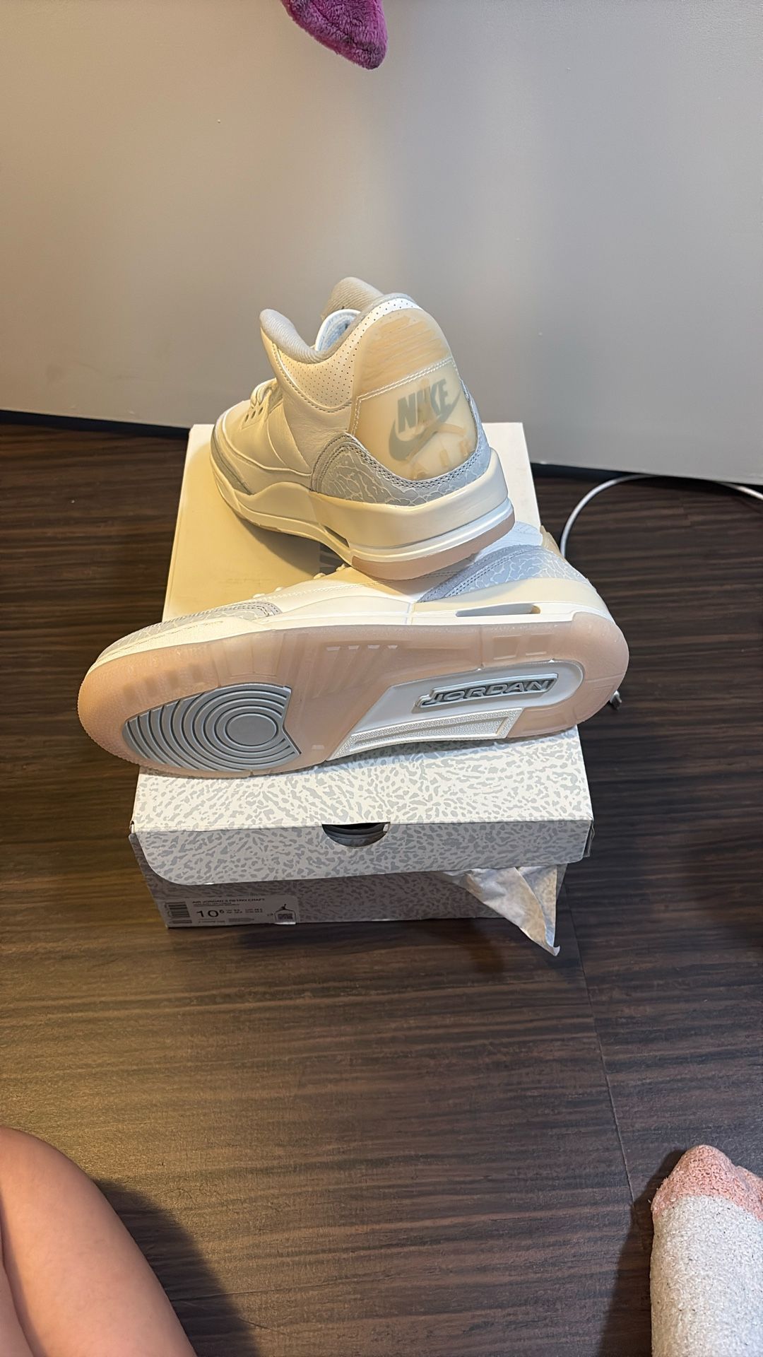 Jordan Retro 3 Craft Ivory