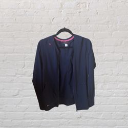 Koi Scrub Jacket, Navy 