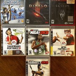 PS3 Video Game Lot