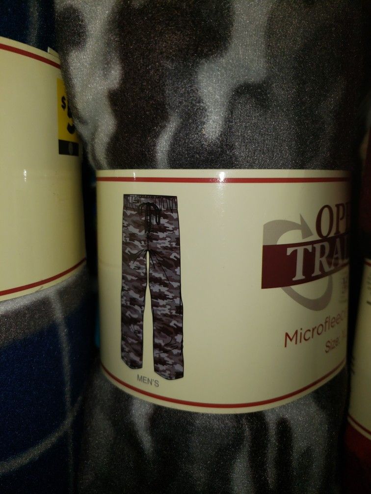 NEW FLEECE PANTS XL
