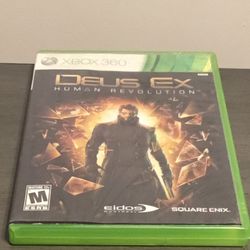 deus ex human revolution xbox 360