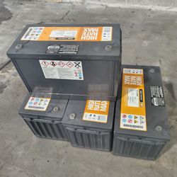 AGM batteries: music, inverter, boats