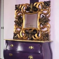 Dresser And Mirror