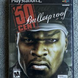 ***NO TRADES!!!*** 50 Cent Bulletproof (PlayStation 2) ***flawless disk***