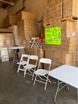 Box of 10 chairs new