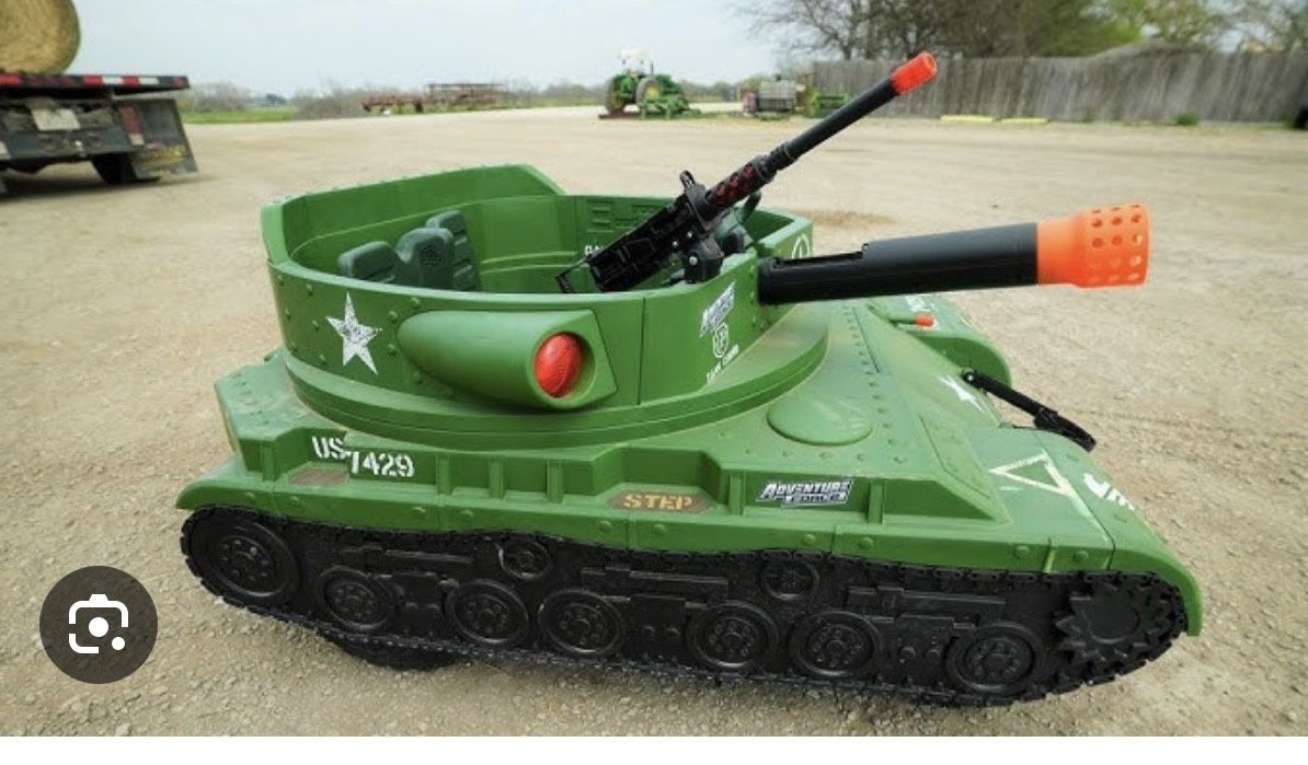 Ride In Kids Tank Like New
