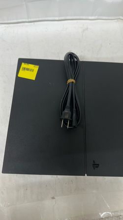 Sony PlayStation 4 Console with Power Cable no control and have cracked on corner#48796