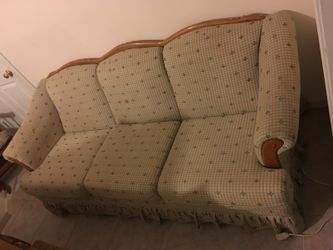 Couch and love seat