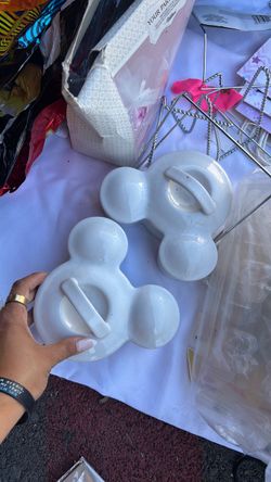 Mickey Mouse glass containers