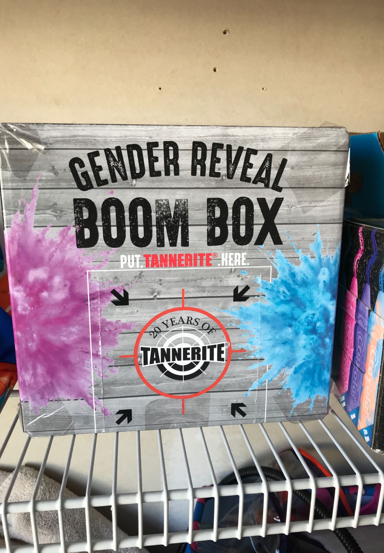 Gender reveal surprise