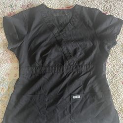 Medium Grey’s Anatomy Scrub Top