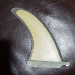 ASurfersWorld 🌏 100%Fiberglass and Wood Veneer Futures Fin 8" 
