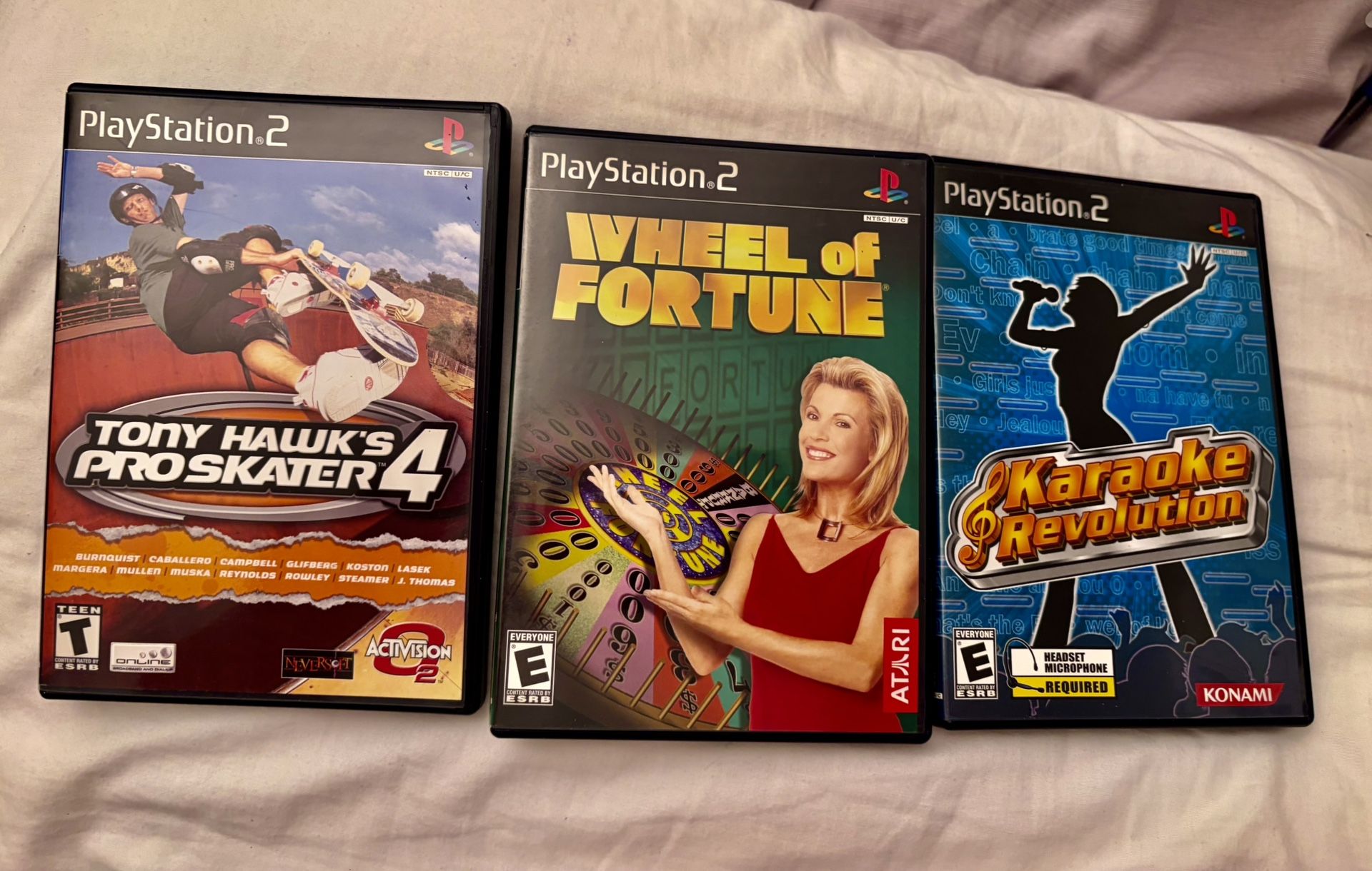 Play Station 2 Games Lot Of 3 Excellent Condition