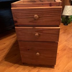 Filing Cabinet All Wood