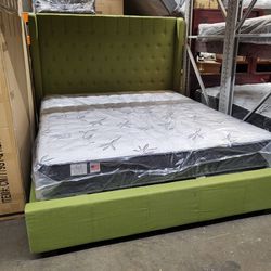 Cal King Bed Frame And Mattress 