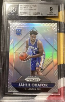 2015 16 Panini Prizm Jahlil Okafor Rookie Philadelphia 76ers Card