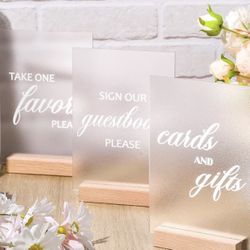 FAVOR SIGNS / WEDDING ….$10.00