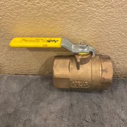 APOLLO Ball Valve: 2 in Pipe, Std, 600 psi CWP, -20° to 450°F, Lever Handle, Female NPT, FNPT x FNPT